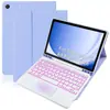 Adecuado para Samsung A9Plus Teclado Bluetooth Retroiluminado Sensible al Tacto S6Lite Tableta Funda Protectora A8 Ranura para Lápiz Funda de Cuero