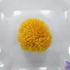 Pelota de Felpa Estándar de Lana de 7 cm Pelota DIY Hecha a Mano Accesorios para Ropa Caja Bufanda Accesorios para Zapatos y Sombreros 1 Pieza