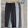 Pantalones para hombre estilo coreano modernos primavera y otoño nueva llegada pantalones capri para hombre corte ajustado pantalones de utilería pantalones casuales