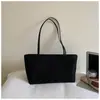Bolso tote texturizado vintage de alta gama estilo coreano para mujer, nueva moda 2026, versátil, gran capacidad, para ir al trabajo, bajo el brazo
