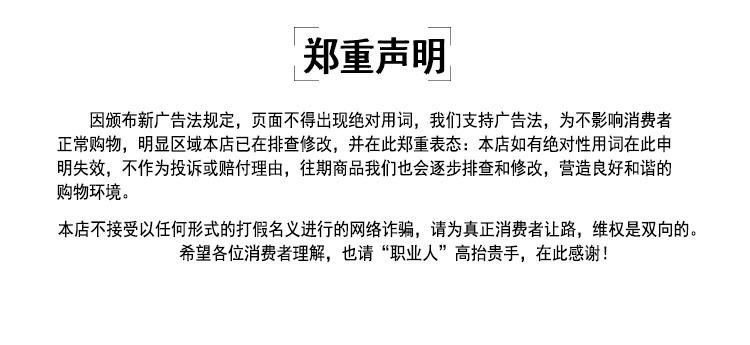 郑重声明