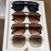 Paquete de Cuatro Gafas de Sol Transfronterizas para Hombres y Mujeres, Gafas de Aviador Estilo Y2K, Gafas de Sol de Moda para Conducir con Protección UV