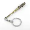 Periféricos Populares de Cinema e Televisão Transfronteiriços The Walking Dead Negan Lucille Taco de Baseball Chaveiro Pingente Metálico Retrô