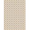 Alfombra Impresa de Alta Gama Gared Vintage de Lujo Ligero para Decoración del Hogar, Sala de Estar, Dormitorio, Resistente a la Suciedad, Antideslizante, Alfombra para Sofá por Lote