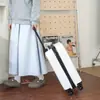 Maleta de Equipaje 20 pulgadas Maleta de Mano Regalo de Vacaciones Maleta de Ruedas para Niños Maleta de Viaje Oso Ligera Portátil con Impresión de Logo