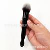 Nueva brocha de doble cabezal con forma de pala para base de maquillaje, polvos, cremas, polvos, brocha de alto brillo, brocha suave de alta densidad, herramientas de belleza