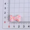 Mini Padrão Fofo Osso Pequeno DIY Grampo de Cabelo Adorno de Cabeça Brincos Capa de Celular Acessórios de Cola Cremosa Atacado Feito à Mão
