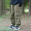 Ropa para Niños al por Mayor Pantalones para Niños 2026 Otoño e Invierno Nuevo Pantalones Impermeables a Prueba de Viento Versátiles de Moda Ropa de Trabajo Pantalones Largos con Forro Polar