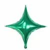 Comercio Exterior Globos de 18 pulgadas en Forma de Corazón y Estrella de Cinco Puntas en Varias Formas, Decoración de Habitación de Boda, Globos de Nochevieja, Globos de Helio