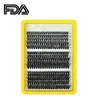 Set de Pestañas Postizas Transfronterizo, Pestañas Segmentadas para Comercio Exterior, Estilo Natural y Grueso, Pestañas de Autoinjerto, Al por Mayor en Stock