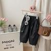 Pantalones para Niñas de Nuevo Estilo, Pantalones Cargo Modernos y Geniales para Bebés, Pantalones Casuales Sueltos Versátiles de Otoño para Niños en Primavera y Otoño