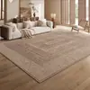 Alfombra Extraíble y Lavable, Nuevo Estilo Vintage, Retro, Extraíble, Lavable a Máquina, Impermeable, Fácil de Cuidar, Felpudo Aislante de Sonido, Alfombra de Dormitorio