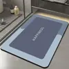 Tapete Absorbente de Tierra de Diatomeas Puerta de Entrada de Alta Gama Antideslizante de Secado Rápido Almohadilla para Pies Alfombra de Piso para Baño Alfombra Absorbente Antideslizante para Cocina