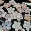 20mm Concha de Borboleta Natural Flor de Pentalfa Flor de Pentalfa DIY Acessórios de Grampo de Cabelo Estilo Antigo Roupas Materiais DIY de Concha