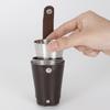 Suministro directo de fábrica, camping al aire libre, copa de vino de acero inoxidable de 70 ml, licores, 4 copas de vino blanco, venta al por mayor, tapa de taza portátil