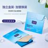 Papel absorbente de aceite para rostro femenino, papel para controlar la grasa, papel para eliminar la grasa, papel facial, papel de limpieza para hombres, maquillaje, belleza portátil, papel de carbón de bambú