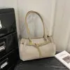 Bolsa de Ombro/Transversal de Alta Qualidade Retro Grande Capacidade Nova Moda Primavera/Verão 2026 Textura de Alto Padrão Simples Versátil Estilosa