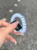 Pulseira Colorida Dopamina Gummy Coil para Apple Watch iWatch 12ª Geração 11/10 Ultrase