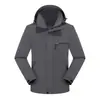Chaqueta de Exterior Otoño Invierno Capa Única Impermeable Cortavientos con Capucha Estampado de Logo Personalizado Hombres Mujeres Cortavientos Ropa de Trabajo Corporativa