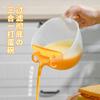 Transparente con escala vaso medidor con filtro taza de plástico para batir huevos vaso medidor de gran capacidad tazón con filtro para batir huevos lavado de arroz verduras