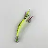 Personalizado para exportação: Yungjia Equipamentos de Pesca, anzóis de lula enroláveis, anzóis de camarão de madeira e lula para pesca em mar, iscas de lula e camarões grandes luminosos