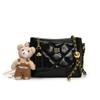 Bolsa Stray de Diamantes Taro Bobo Cachorrinho Pão Bolsa de Corrente Feminina Bolsa Tiracolo de Ombro