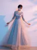 Nuevo Vestido de Terciopelo para Coro, Vestido Largo para Adultos, Estudiantes, Personas de Mediana Edad y Mayores, Vestido de Performance para Recitación