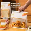 Bolsa de pan tostado japonés hecho a mano, 450 g, enrollable, autosellable, para hornear pan tostado en rebanadas.
