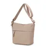 Bolso Cubo de Lona para Mujer, Bolso de Hombro de Gran Capacidad, Nuevo Bolso Cruzado Casual para el Trabajo 2026, Ligero, Color Caramelo
