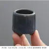 Maceta Mini de Cerámica Extra Pequeña del Tamaño de un Pulgar, Maceta Transpirable de Gres Morado para Bonsái de Punta de Dedo, Maceta Retro de Estilo Simple para Suculentas