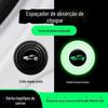 Almofada de silicone luminosa almofada de choque de carro porta de carro luminosa amortecedor de amortecimento junta de porta de carro almofada de choque anticolisão