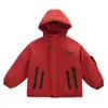 Chaqueta con Forro de Felpa para Niños Otoño Invierno 2026 Estilo Nuevo Traje de Esquí para Bebé Niño Parka Gruesa para Niño Pequeño Guapo