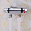 Válvula Termostática Solar Interruptor de Ducha Válvula Mezcladora Grifo de Baño Caliente y Frío Termostato Grifo de Ducha de Baño