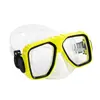 Máscara de Snorkel de Vidrio Templado para Adultos Gafas de Buceo Material de Silicona Buceo Libre Impermeable Máscara Facial PVC Marco Grande