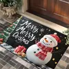 Tapetes Decorativos de Veludo Cristal Série Árvore de Natal Mais Vendidos na Temu Transfronteiriça para Sala de Estar, Hall de Entrada, Quarto, Resistente a Manchas, Em Estoque Atacado