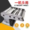 Marca Shandong Longkou máquina manual para hacer pasta casera prensa de masa pequeña para el hogar de acero inoxidable con manivela y bandeja nuevo
