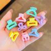Caja de Pinzas de Agarre Pequeñas de Colores para Niña Flor Doble Cara Pinza Lateral Pinza para Flequillo Pinza Mini para Bebé Pinza de Princesa