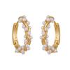 Directamente del fabricante: Pendientes Exquisitos de Perlas Sintéticas Envolventes de Gama Alta, Al por Mayor en Stock, Pendientes Populares Transfronterizos, Clips para Orejas de Perlas de Arroz