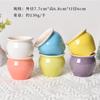 Vaso de cerâmica multi-carnudo criativo mini combinação macaron planta cacto vaso de mesa ornamentos fabricantes de vasos atacado