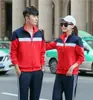 Conjunto de Uniforme Personalizado para Ensino Médio, Primavera, Outono e Verão, Uniforme em Grupo para Reunião Esportiva de Estudantes Universitários, Conjunto de Duas Peças de Uniforme de Turma para Estudantes Universitários e do Ensino Médio