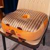 Almofada de Assento Tatami para Verão, Tapete de Chão Preguiçoso para Verão, Almofada de Escritório para Sentar por Longos Períodos, Tapete Refrescante de Rattan de Gelo, Almofada de Futon, Almofada Grossa