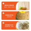 Cesta de Flores de Paja Estilo Escandinavo Cesta de Flores Tejida Maceta Creativa Cuerda de Cáñamo Colgante Colgante para Pared Cesta Decorativa de Paja Cesta Colgante
