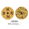 Adesivo de Celular Gato da Sorte Estilo Chinês Ouro Puro 999, Pequeno Adesivo Dourado Atrator de Riqueza, Presente de Loja de Joias