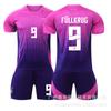 Euro 2024 Alemania visitante 13 Muller Cruz 17 Wirtz 10 Mussi jersey 25 traje de uniforme de fútbol