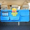 Bolsa de Armazenamento para Porta-malas de Carro SUV Tecido Oxford Bolsa Suspensa Multifuncional para Banco Traseiro de Carro Grande Capacidade