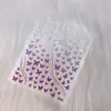 Paso a Paso Calcomanías para Uñas Mariposa Azul Hielo Verde Rosa Estampado Estéreo 5D Estilo Europeo Estilo Ins Calcomanía al por Mayor
