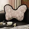 Almofada Borboleta Ins Celebridade da Internet Apoio de Cabeça para Cama Almofada para Janela de Quarto Almofada para Cadeira Almofada Decorativa Estilo Retrô para Dormitório
