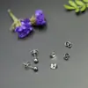 Estilo japonês e coreano novo brincos de aço inoxidável furos na orelha pinos de orelha simples contas redondas brincos de touca fabricantes femininos atacado