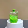 Botella Creativa de Arena Líquida Infundida con Aceite Acrílico, Perlas Blancas Luminosas, Accesorios Acrílicos de Paleta con Cabeza de Mickey, Mayoreo