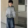 Pantalones nuevos para niños, elegantes y versátiles, adecuados para primavera y otoño, jeans de pierna ancha de moda para niños mayores
